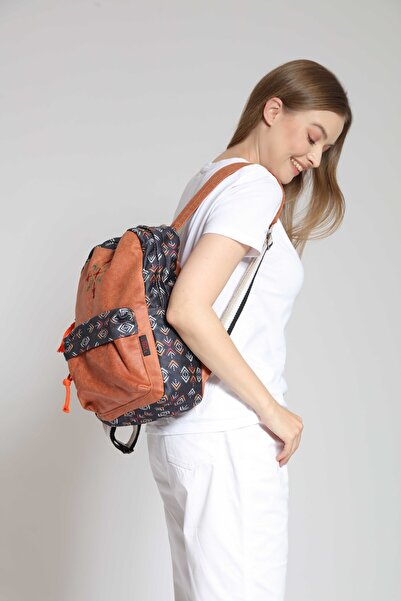 Street Bag Nubi Etnik Otantik Bohem Nakışlı Desenli Sırt Çantası Günlük Seyahat Kullanım