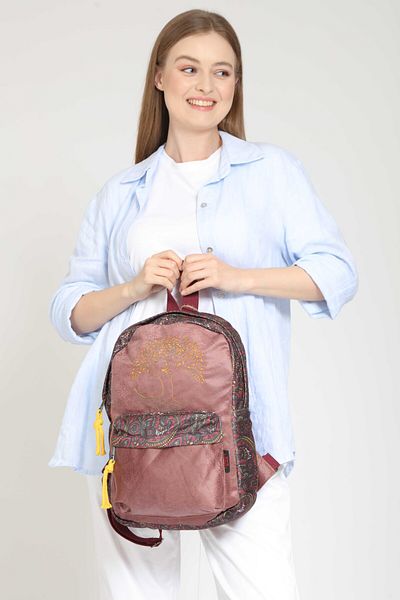 Street Bag Ethnic Αυθεντικό Κέντημα Σακίδιο πλάτης - Καθημερινή χρήση ταξιδιού