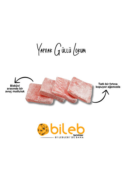 bileb serinhisar bi leblebi'de bana لذيذ مع ورق الورد - 250 جرام