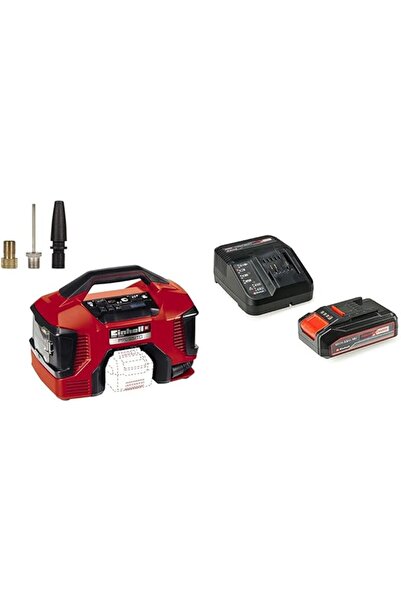 Einhell PRESSITO Hibrit - Solo, Çok Fonksiyonlu Kompresör ve Einhell 18V 2,5 ...