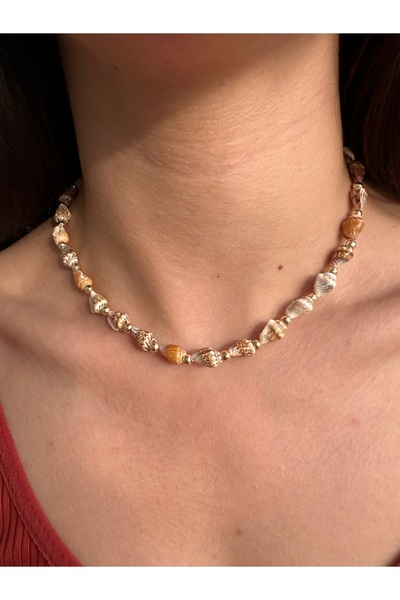 Hazeran accessories Gerçek Deniz Kabuklu Kolye