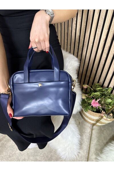 Nstil Синя жіноча сумка - чотирикишенькова, з регульованими ременями, проста ...