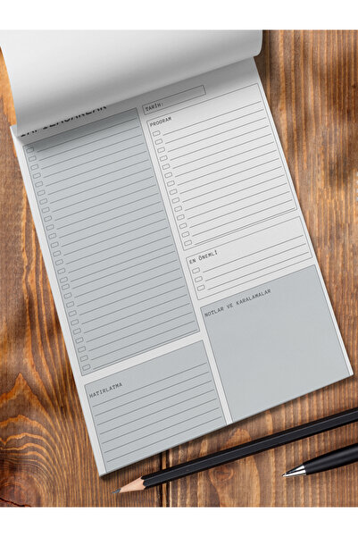 Postifull Set planificator - Set planificator blocnotes - Set caiete 260 bucăți cu autocolante - 2 bucăți, 15*21cm