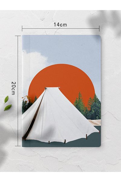 Postifull دفتر ملاحظات غير مبطن، دفتر ملاحظات عتيق ذو طابع ريترو، دفتر ملاحظات عتيق، 64 صفحة 14*21 سم