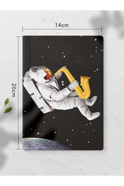 Postifull دفتر ملاحظات غير مبطن، دفتر ملاحظات عتيق ذو طابع ريترو، دفتر ملاحظات عتيق، 64 صفحة 14*21 سم