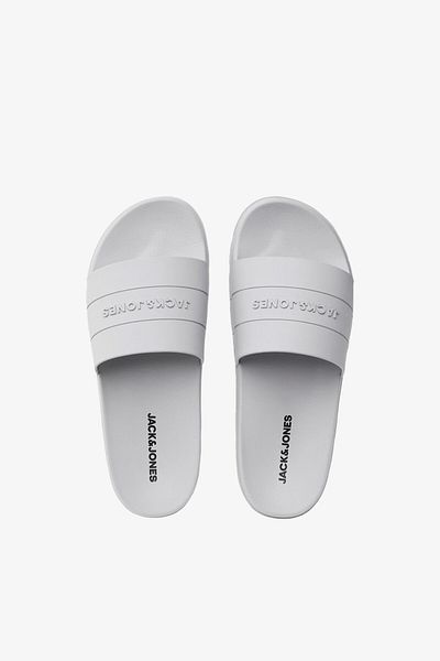 Jack & Jones Jfwmaxi Men's White Slider Slippers12251278-VaporBlue