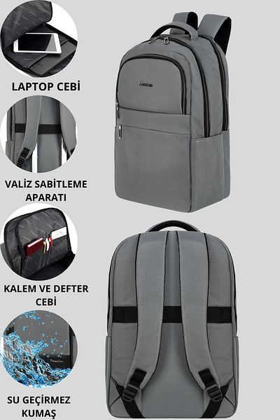 Çantaland Freedom Laptop Protected Backpack, Πανεπιστήμιο, Γυμνάσιο και Γυμνάσιο