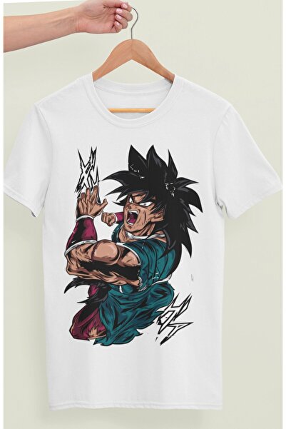 Fuddy Moda Oversize kroj Dragon Ball Broly Ex Štampano T-shirt , unisex anime...