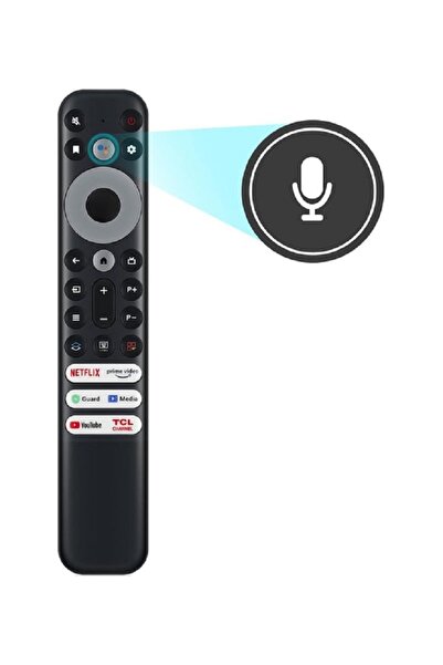 ATA ELEKTRONİK Tcl Ses Komutlu Android Tv Rc902v Fmr4 Kumanda Fit 65x925 50p7...