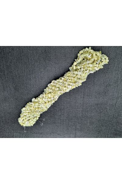 Yüksel Boncuk Kırıktaş Chinese Jade Stone Natural Stone String