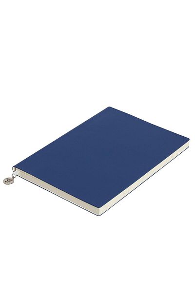 Victoria's Journals Caiet Smyth Classic Flex Cover cu dungi, 14,8x21 cm -Albastru