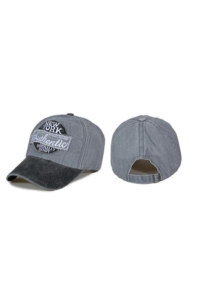 İLKCET MODA New York Embroidered Antique Premium Unisex Hat