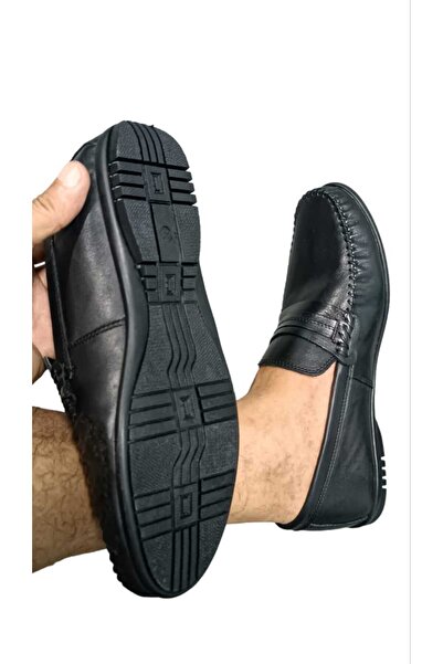 capel hor-se Мъжки обувки с ортопедична стелка Loofer черни