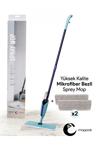 MOPPAK 360 Derece Dönen Premium Yüksek kaliteli Spray Mop