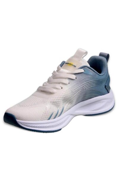 M.P. Mp 241-1626 Alb Albastru Pantofi de mers cu șireturi unisex