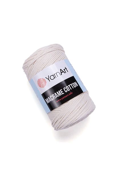 Yarnart Macrame Cotton - Μακραμέ Χειροποίητο Νήμα Πλεκτομηχανής Off White-752