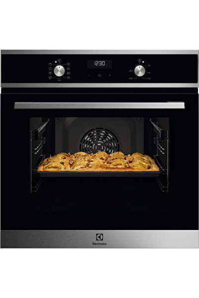 Electrolux EOD5C70BX Steambake Buhar İlaveli Katalitik Temizlemeli 65 lt Ankastre Siyah Cam Fırın