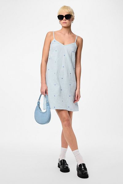 PIECES PCMAYA STRAP SHORT DRESS