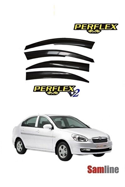 PERFLEX Hyundai Accent Era 2009 Modeller için Cam Rüzgarlığı Takımı 4'lü Set ...