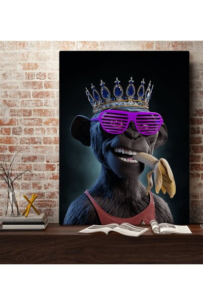 Bk Gift Fantastic Tasarımlı Kanvas Tablo-9 70X100CM Ev Dekorasyonu, Ev