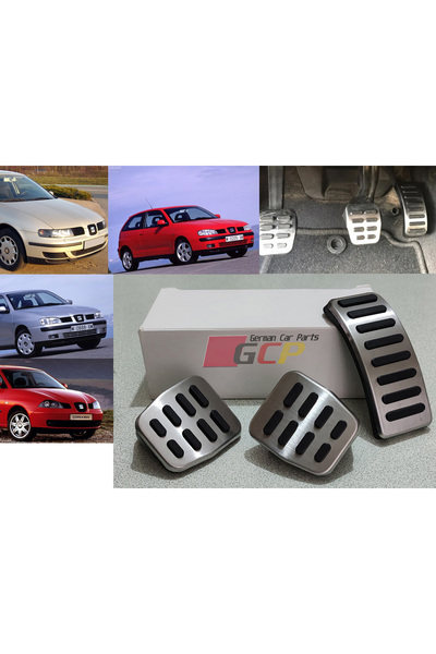 GCP German Car Parts SEAT PEDAL SETİ 1996-2005 Uyumlu TOLEDO CORDOBA LEON MK1...