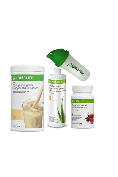 Herbalife Kilo Aşağı Set1- Bir Vanilyalı Shake, Bir Mango Aloevera İçecek ve ...