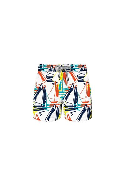 John Frank All Over Boys' Swimsuit Shorts