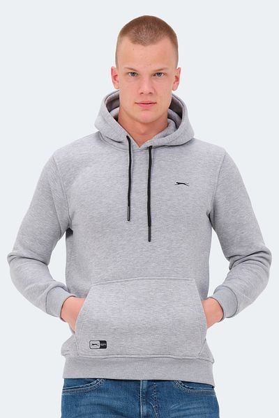 Slazenger Ανδρικό φούτερ OLTA σε γκρι χρώμα