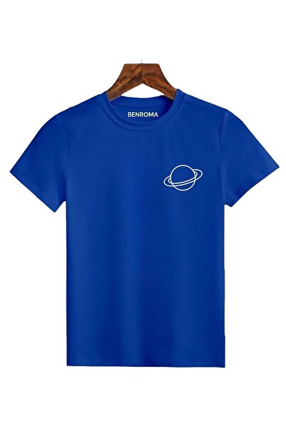 BENROMA KİDS تي شيرت للأطفال مطبوع عليه كوكب