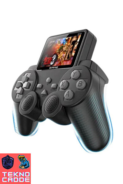 beboncool S10 Mini Ekranlı 500+ OYUNLU Retro Arcade Oyun Konsolu Atari Gamepa...