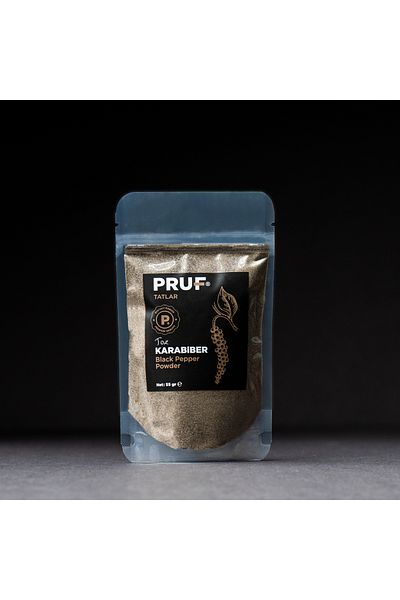 PRUF Black Pepper Powder Eco Package 55 gr