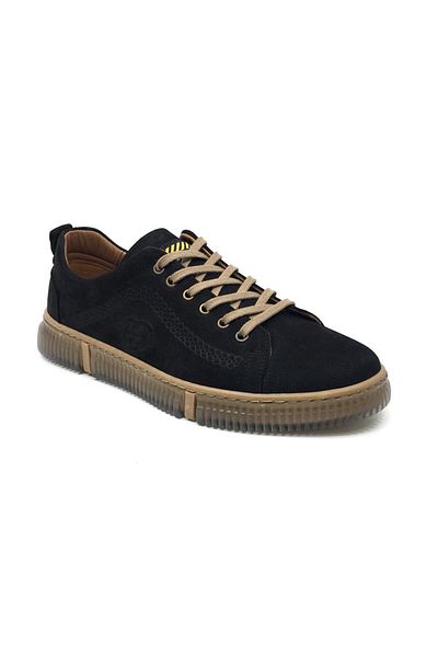 Çetintaş Luis Figo Comfortable Men's Sneakers - 100% Nubuck Leather, Summer, 40-44