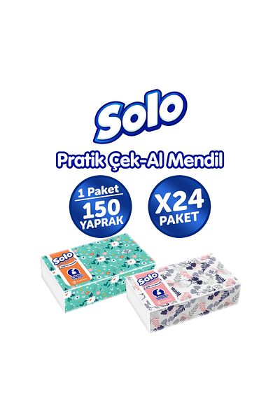 Solo Check-and-Take Wipes 24 Pack