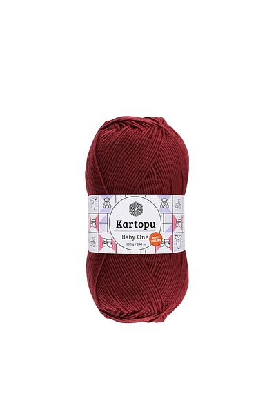 Kartopu 5 Pieces Snowball Baby One K1105 Blood Red