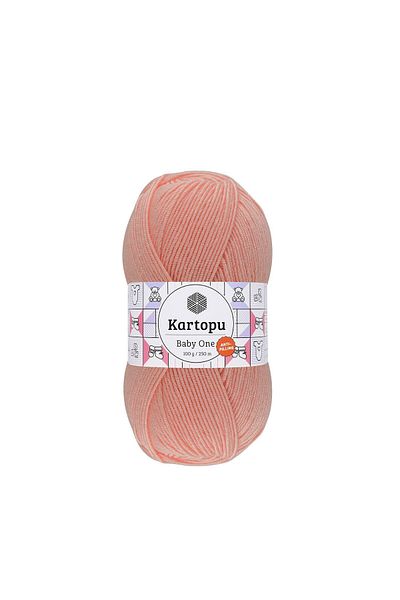 Kartopu Baby One K253 - 100 Gr. Hand Knitting Yarn Yavruağzı