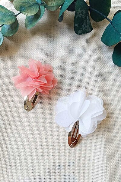 D&D CONCEPT Snap Closure Tulle Buckle Set for Girl and Baby - 5 cm Snap Closure