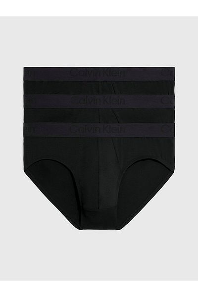 Calvin Klein 3 Pack Briefs - CK Black