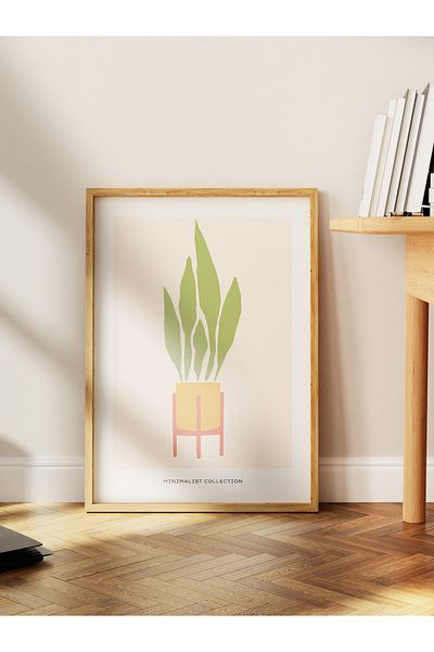 Postifull Πολύχρωμη αφίσα Bohemian Frameless - Αισθητική διακόσμηση τοίχου, για σαλόνι, χωλ, κουζίνα