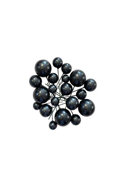 Pastaland Black Cake Decorated Ball