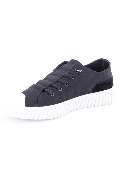 GAMELU Vigor Linen Women's Sports Shoes - Black White