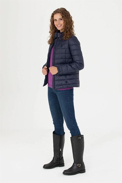 U.S. Polo Assn. Women's Navy Blue Coat