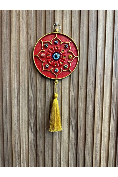 Mondecor TEKLİ NAZAR BONCUĞU 15 CM KIRMIZI