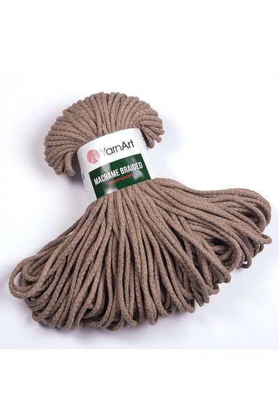 Yarnart Macrame Braided - Μακραμέ Χέρι Πλεκτό Νήμα Mink-768