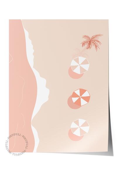 Postifull Decor de perete Boho pastel, poster fără încadrare, pictură murală ...