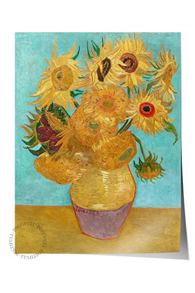 Postifull Van Gogh Poster No:2 Modern Sanat Poster - Sanat Dekor Serisi - Duv...