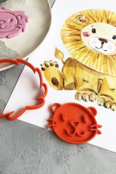 CESTOPİENO قالب كوكي لتشكيل عجينة الأسد