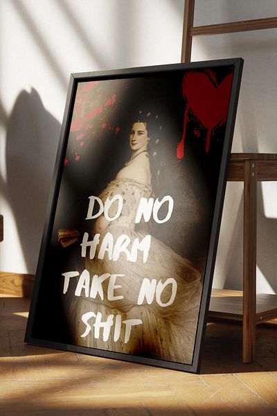 Postifull Alternative Art Unframed Poster, Wall Decor, Frameless Wall Painting - Archival Thick Paper