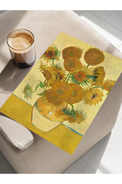 Postifull Van Gogh Poster No:3 Modern Sanat Poster - Sanat Dekor Serisi - Duvar Tablosu, HD Baskı