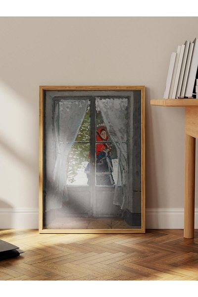Postifull Poster Monet No:7 Poster de artă modernă - Seria Art Decor - Pictură murală, imprimare HD