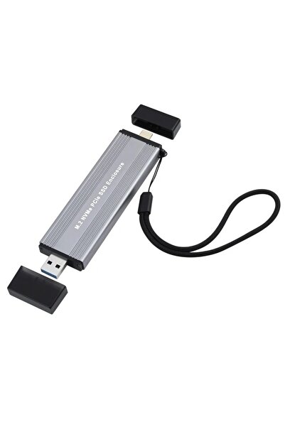 OYKUTECH M2 Ssd Kasası Çift Protokol 10Gbps Nvme Ngff